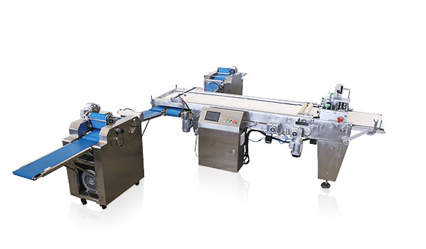 Linha de produção de croissants (4.000–6.000 croissants por Hora) 