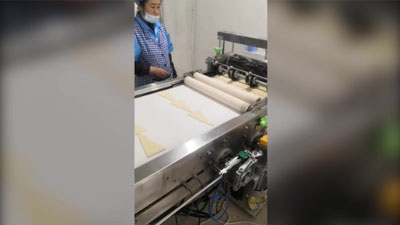 Máquina de fabricação de croissant