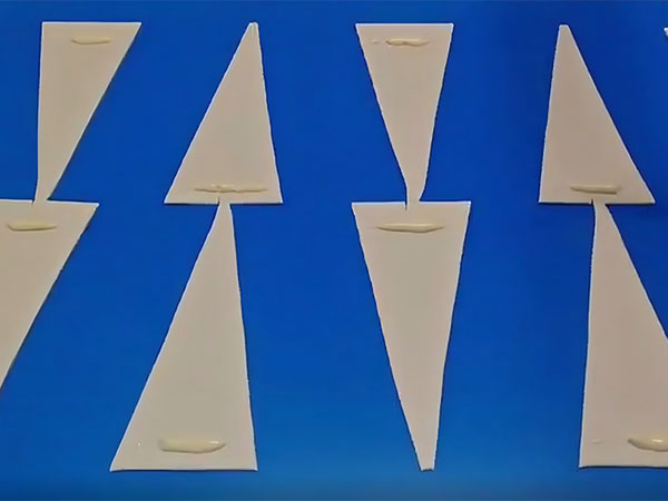 Laminadora de massa de dois rolos